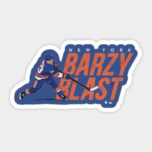 Mathew Barzal Barzy Blast Sticker